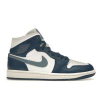 Air Jordan 1 Mid Sky J French Blue Moteriški sportbačiai Sail Ozone-Blue BQ6472-414 35.5