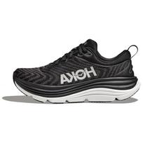 HOKA Gaviota 5 2E Plati Juoda Balta Vyriški Sportbačiai 1134234-BWHT 41