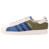 Adidas Superstar Paisley Stripes Unisex Sneakers Blue Clear-Brown College-Navy H04295 36