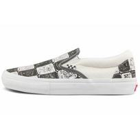 Daniel Johnston x Vans Skate Slip-On Kasetinės juostos Unisex Kedai Pilka Varna VN0A5FCAAO7 36