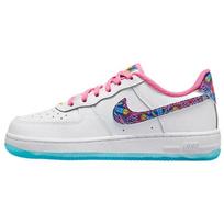 Nike Force 1 Low PS All-Star 2023 Vaikų sportbačiai Balti Rožiniai-Glow Greitai Geltoni FJ3483-100 28