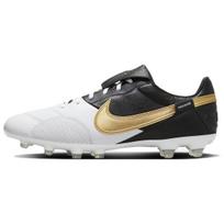Nike Premier 3 FG Clash Pack Vyriški sportbačiai Juodi Balti Metalinis-Auksinis AT5889-174 40.5