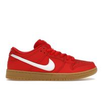 Nike Dunk Low Pro SB University Red Gum Unisex Sportbačiai White Gum-Light-Brown Gym-Red FJ1674-600 44 red