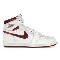 Air Jordan 1 Retro High 85 OG Metallic Burgundy Unisex Kelnės Baltos Team-Red BQ4422-161 44.5