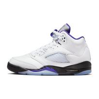 Air Jordan 5 Retro GS Concord Vaikų Sportbačiai Balti Tamsiai-Konkordo Juodi 440888-141 36.5