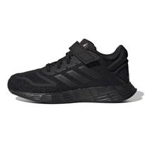 Adidas Duramo 10 Elastingi raišteliai J Visiškai juodi Vaikiški sportbačiai Core-Black GZ0637 28
