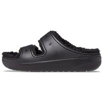 Crocs Classic Cozzzy Sandalas Juodi Unisex Sportbačiai 207446-060 34-35