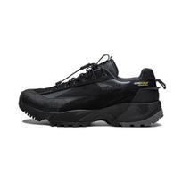 Li Ning CF Su serijos lauko profesionalūs patogūs madingi amortizuojantys vandeniui atsparūs žemo profilio laisvalaikio batai vyrams laisvalaikio batai juodi AGLU151-4 39