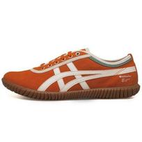 Onitsuka Tiger Tsunahiki Retro Sportiniai Odiniai Sintetiniai Patvarūs Žemi Atsitiktiniai Bėgimo Bateliai Unisex Kėdainiai Oranžiniai 1183A085-800 36