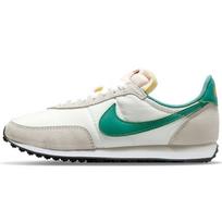 Nike Waffle Trainer 2 Šviesiai kaulinės žalios spalvos moteriški kedai Cream Sail Black DA8291-001 35.5