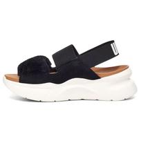 Ugg Silverlake II kvėpuojantys madingi sandalai Moteriški sandalai Juodi 1119771-BLK 39