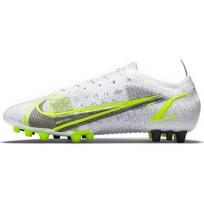 Nike Mercurial Vapor 14 Elite AG Safari Pack Unisex sportbačiai Balti Metaliniai-Sidabriniai Volt CZ8717-107 40.5