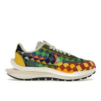 Jean Paul Gaultier x sacai x Nike VaporWaffle Austi Daugiaspalviai Unisex Sportbačiai Žalias-Gusto Saugos oranžinis Burė DR5209-300 45.5