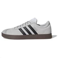 adidas VL Court 2.0 Pilki Juodi Unisex Sportbačiai Pilki-Vienas Pagrindiniai-Juodi Pilki-Du JR2560 38