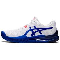 ASICS Gel Resolution 8 Balti Lapis Lazuli Mėlyni Moteriški Sportbačiai 1042A072-107 37 white