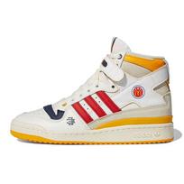 Eric Emanuel x adidas Forum 84 High McDonalds All-American Unisex sportbačiai Balti Cloud-White Ryškiai auksiniai H02575 37⅓