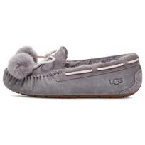 UGG Dakota Madingi Batai su Lanku ir Pomponu Moteriški Batai Pilki 1124030-SHA 37