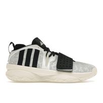 adidas Dame 8 EXTPLY Balti Juodi Vyriški Sportbačiai Avalynė-Baltas Pagrindas-Juodas Kreminės Baltos Spalvos ID5678 46
