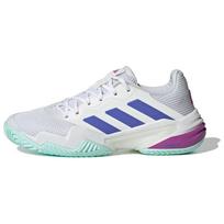 Adidas  Barricade 13 Balti Kobalto Mėlyni Moteriški Sportbačiai Debesėlio Baltumo Violetinės-Sprogstamos IF9130 36