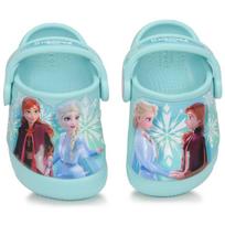 Frozen 2 x Crocs klumpės mažiems vaikams Fun Lab - Anna ir Elsa vaikiški sportbačiai Mėlyni Ledo mėlynumo 206804-4O9 23-24