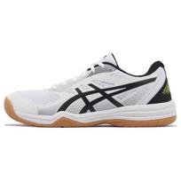 Asics Upcourt 5 balti juodi geltoni unisex sportbačiai su apsauga nuo saulės-geltoni 40.5