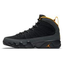 Air Jordan 9 Retro Tamsiai anglies spalvos Universitetinės aukso vyriški sportbačiai Pilki juodi CT8019-070 41