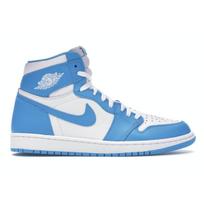 Air Jordan 1 Retro High OG UNC Men Sneakers White Dark-Powder-Blue 555088-117 43