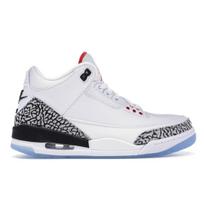 Air Jordan 3 Retro NRG Free Throw Line Vyriški sportbačiai Balti Fire-Red-Cement-Grey-Black 923096-101 41 white