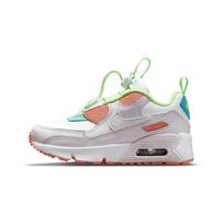 Nike Air Max 90 Toggle PS Balti Crimson Bliss Vaikams Sportbačiai Šviesiai Violetiniai Metallic-Platinum CV0064-102 35