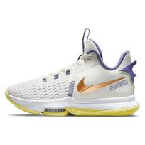 Nike LeBron Witness 5 EP Summit White Metallic Bronze Vyriški sportbačiai Light-Zitron CQ9381-102 42.5