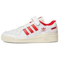 adidas Forum 84 Low Balti Ryškiai Raudoni Unisex Sportbačiai Debesų Baltumo Kreminės Baltumo GY5848 35⅔