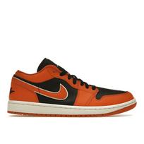 Air Jordan 1 Low SE Sport Spice Moteriški sportbačiai Oranžiniai Juodi Kokoso pieno spalvos DV1299-800 36.5