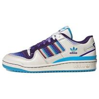 Adidas Forum 84 Low CL vyriški sportbačiai „Chalk White Blue Cream Sky-Lush Energy-Ink IF8181“ 45⅓