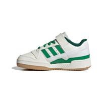 Adidas Forum Low J Balti Žali Gumos Padai Vaikams Sportbačiai Debesies Baltumo IG0720 28