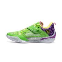 Li-Ning Way of Wade 808 4 Ultra ASG Green Men Sneakers Purple Yellow ABAU031-12 39⅔