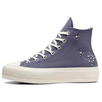 Converse  Chuck Taylor All Star Lift Platform High Pearls & Studs - Lavender Ash Women Sneakers Purple Egret Black A12513C 35