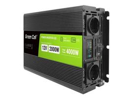GREEN CELL power inverter 12V-230V 2000W|INVGC12P2000LCD