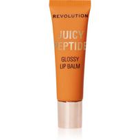 Revolution Juicy Peptide Lip Balm lūpų balzamas su peptidais atspalvis Peach Bellini Orange 8 ml