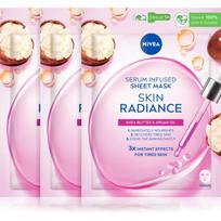 NIVEA Sheet Mask tekstilinių veido kaukių rinkinys