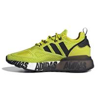 Adidas ZX 2K Boost J Drąsus Logotipas Grafika - Rūgštinė Geltona Vaikų Sportbačiai Pagrindinė Juoda Debesėlio Balta FY2638 38