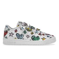 Jeremy Scott x adidas Forum 84 Low Monogram Unisex sportbačiai White Cloud-White Core-Black GX9668 38