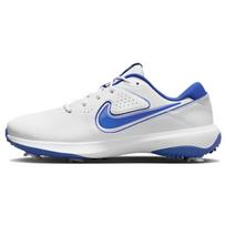 Nike Victory Pro 3 Wide vyriški sportbačiai su baltu Hyper Royal efektu ir tamsiai mėlynu akcentu. 44