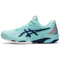 Asics Solution Speed ​​FF 2 moteriški sportbačiai, šviesiai mėlyni ir indigo spalvos, 1042A136-403 38