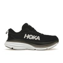 HOKA Bondi 8 Juodi Balti Moteriški Bėgimo Bateliai 1127952-BWHT 36⅔