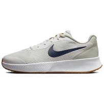 NikeCourt Vapor Lite 3 HC FZ2156-100 sportbačiai moterims, šviesiai mėlyni, kreminės spalvos, baltos ir vidutinio rudumo. 41 white