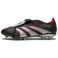 adidas Predator League Sulankstomas Liežuvėlis FG MG BSR Unisex Futbolo Batai Juodi Core-Black Sidabriniai-Metaliniai JR6881 40⅔