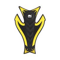 Motociklo degalų bako lipdukas-apsauga nuo slydimo Yamaha R1 YZFR1 YZF1000 geltona