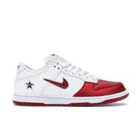 Supreme x Nike Dunk SB Low Varsity Red Unisex sportbačiai Balti Juodi CK3480-600 45.5 white