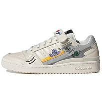 Adidas Forum Low Slide Unisex sportbačiai Balti Kreminiai Pagrindiniai Juodi GX2181 38