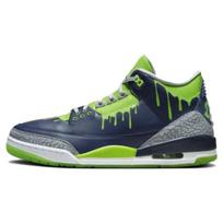 Air Jordan 3 Retro Doernbecher XIX Unisex Sneakers Blue Multi-Color FZ3030-919 48.5